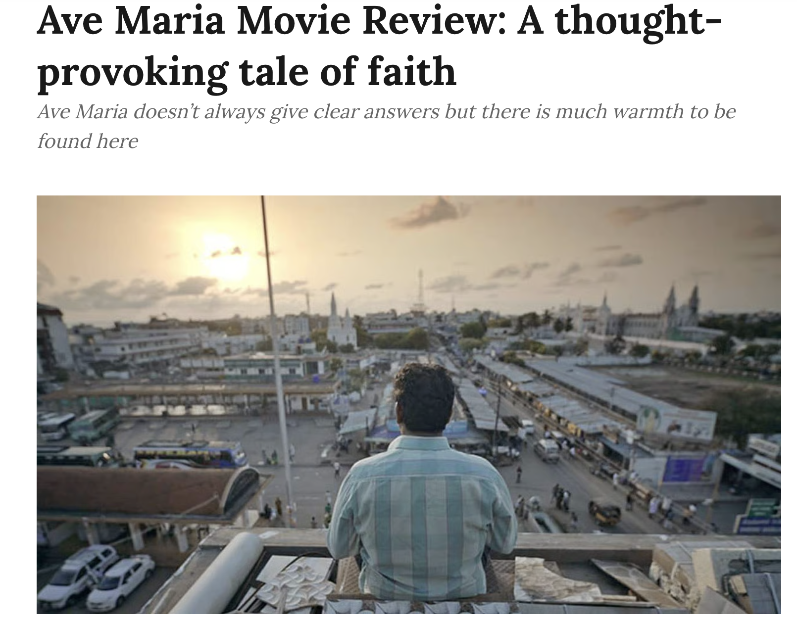 Ave Maria Review